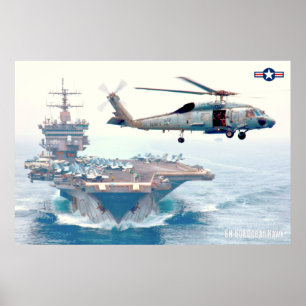 SH-60F OCEAN HAWK POSTER
