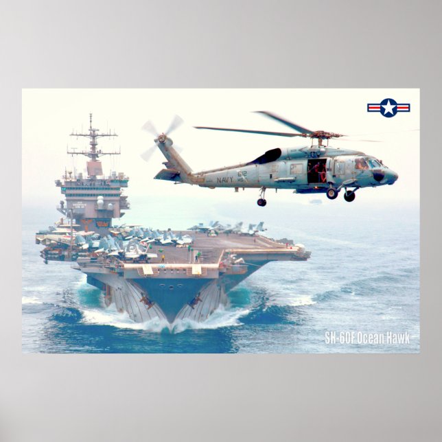 SH-60F OCEAN HAWK POSTER (Front)