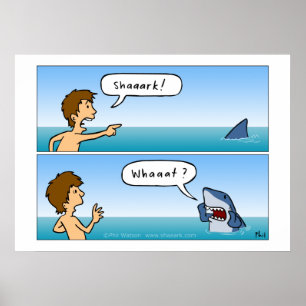 Shaaark! Whaaat? Poster