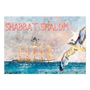 Shabbat à Cannes  Photo Print