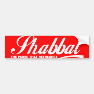 Shabbat Bumper Sticker