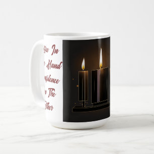 Shabbat Candles Icon-Illuminating Strength' 15-Oz Coffee Mug
