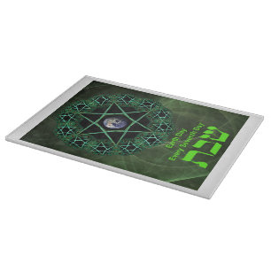 Shabbat - Earth Day Cutting Board