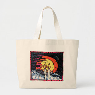 Shabbat Large Tote Bag