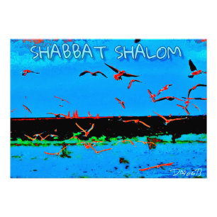 Shabbat shalom  photo print