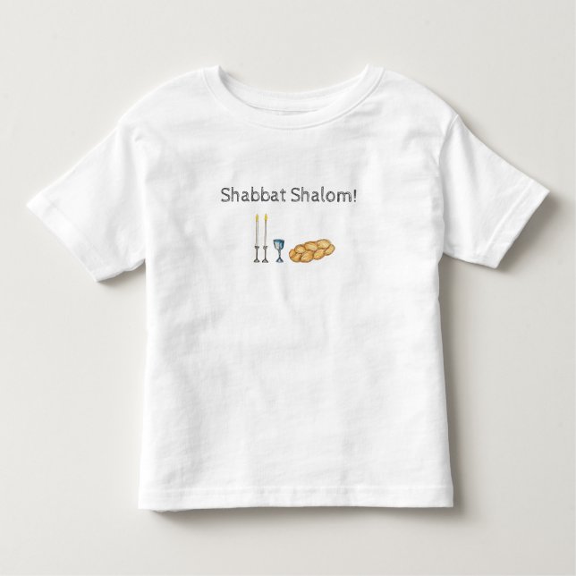 Shabbat Sketch T-Shirt (Front)