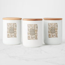 Shabbat Spice Label, Judaica Aesthetic Rustic Art