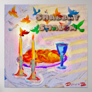 Shabbat today poster