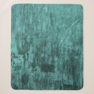 Shabby background, turquoise colour, grunge, loft, sherpa blanket
