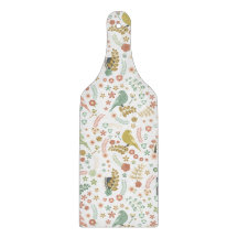 Shabby Birds & Branches White 