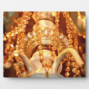 Shabby-Chandelier-Bling-4-Gold-Photo Plaque