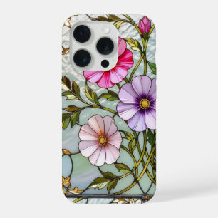 Shabby chic antique poppies cottagecore  iPhone 15 pro case