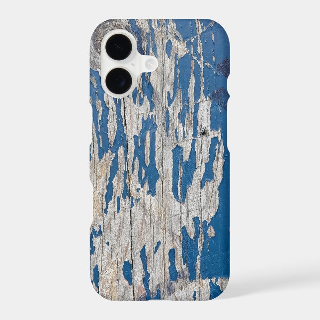 Shabby Chic Blue Paint Texture (Back)