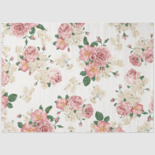 Shabby Chic Collage Series Design 2 Tissue Paper