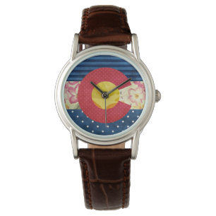 Shabby Chic   Colorado State Flag Watch