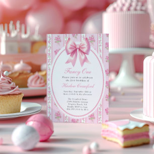 Shabby Chic Coquette Pink Love Shack Baby Shower Invitation Postcard