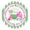 Shabby Chic Cupcake baking Stickers