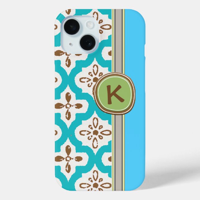 Shabby Chic Damask Case-Mate iPhone Case (Back)