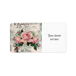 shabby chic, decoupage, victorian, french chic, pa label