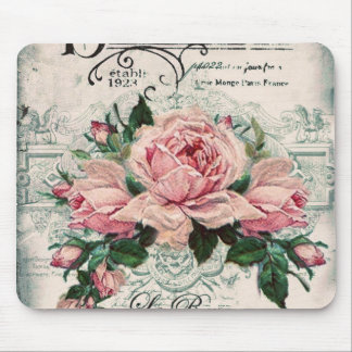shabby chic, decoupage, victorian, french chic, pa mouse pad