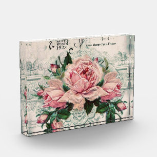 shabby chic, decoupage, victorian, french chic, pa photo block