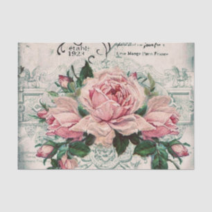 shabby chic, decoupage, victorian, french chic, pa tissue paper