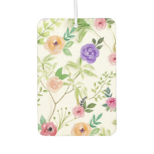 Shabby Chic Floral Car Air Freshener