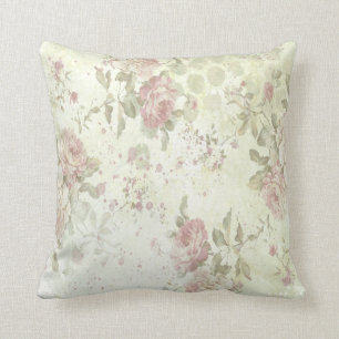 Shabby Chic Floral Cushion