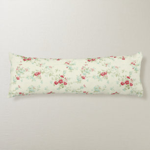Shabby chic florals body cushion