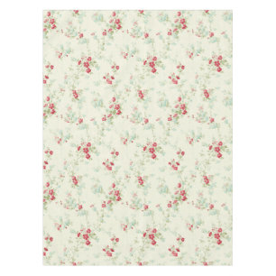 Shabby chic florals tablecloth