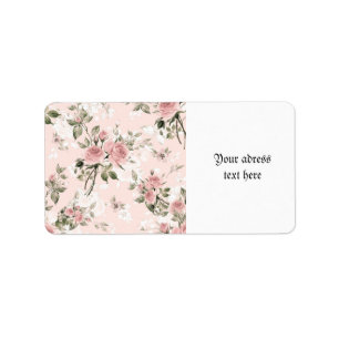 Shabby chic, french chic, vintage,floral,rustic,pi label