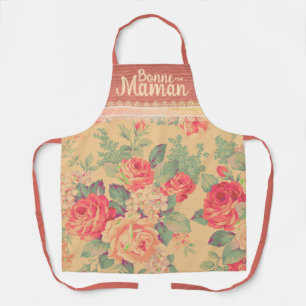 Shabby Chic Grandmother Bonne-Maman Apron