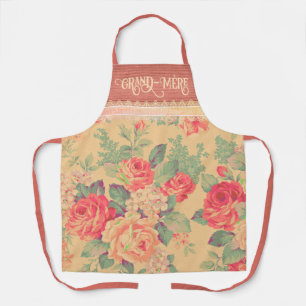 Shabby Chic Grandmother Grand-Mère Apron