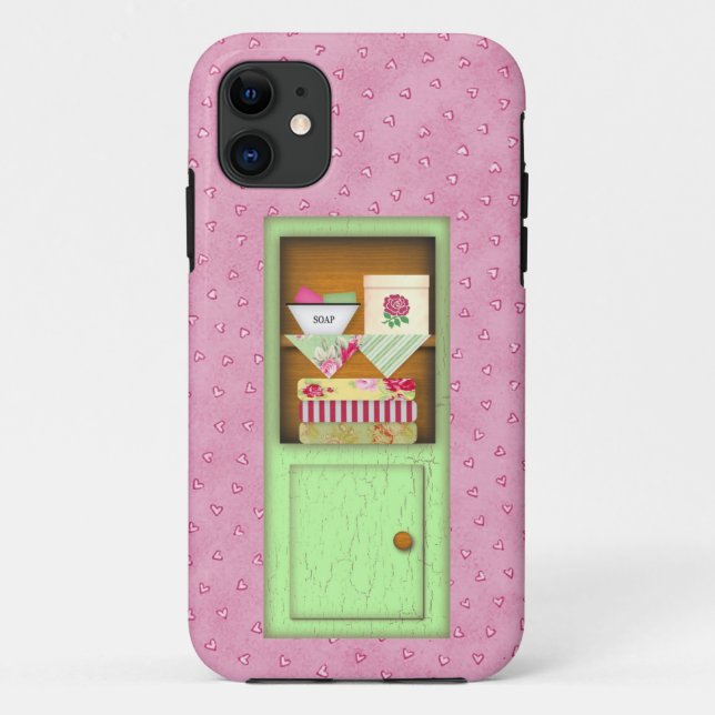 Shabby Chic Hutch Case-Mate iPhone Case (Back)