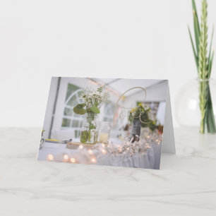Shabby Chic Lifestyle Anniversary Greeting Card