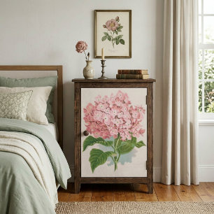 Shabby Chic Light Blush Coral Pink Flowers Tissue Paper