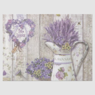 Shabby Chic Lilac Series Design 28 Tissue Paper