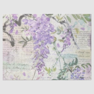 Shabby Chic Lilac Series Design 8 Tissue Paper