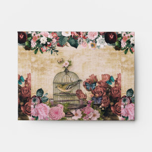 shabby chic,pattern,victorian,vintage collage,chic envelope