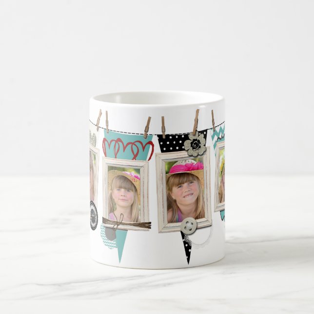 Shabby Chic Photo Speciality Mother's Day Mug (Center)
