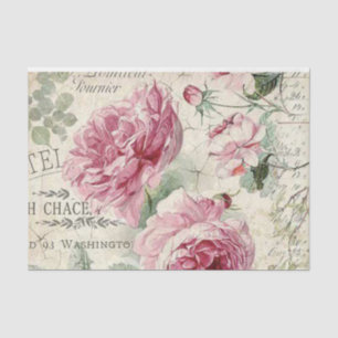 Shabby Chic Pink Series Design 12 Tissue Paper