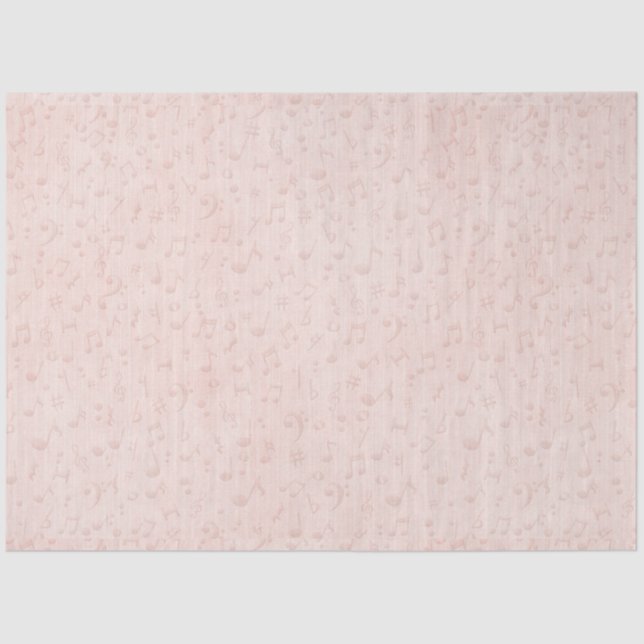 Shabby Chic Pink Series Design 4 Tissue Paper (Front)