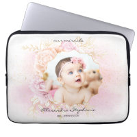 Shabby Chic Retro Baby Girl First Brithday Photo