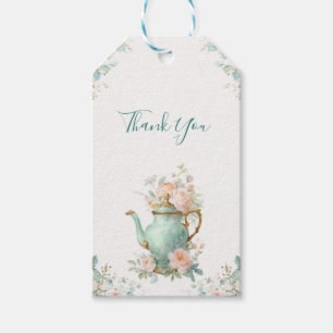 Shabby Chic Romantic Vintage Roses Floral Party Gift Tags