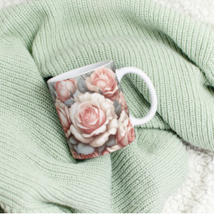Shabby Chic Rose Delight Coffee Mug