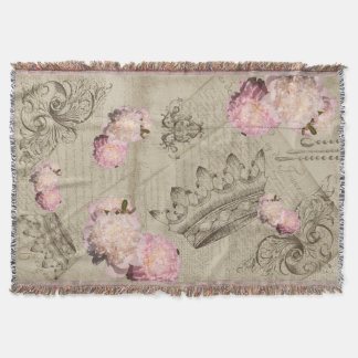 Shabby Chic - Throw Blanket