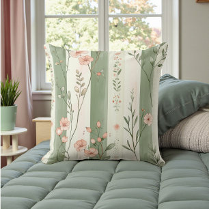 Shabby Chic Watercolor Cushion