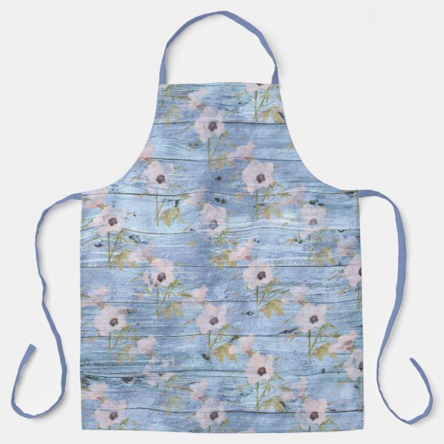 Shabby Chic Wood Series Design 4  Apron (Front)