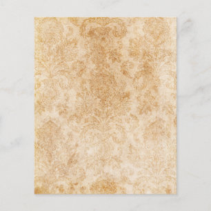 Shabby Damask Parchment Paper