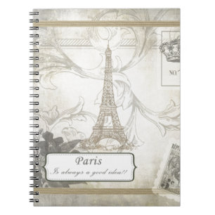 Shabby: Paris is Always a Good Idea! Notebook